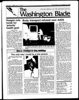 The Washington Blade, February 7, 1986