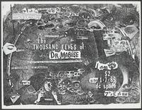 Flier for I am [eye] film screening of 'The Thousand Eyes of Dr. Mabuse' at d.c. space, January 7, 1985
